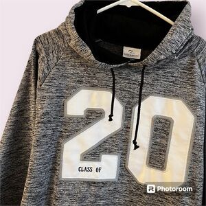 Class of 2020 Large Grey Hoodie